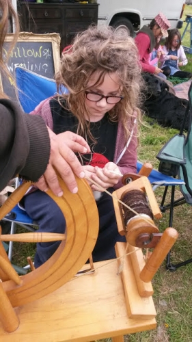 Traditional spinning